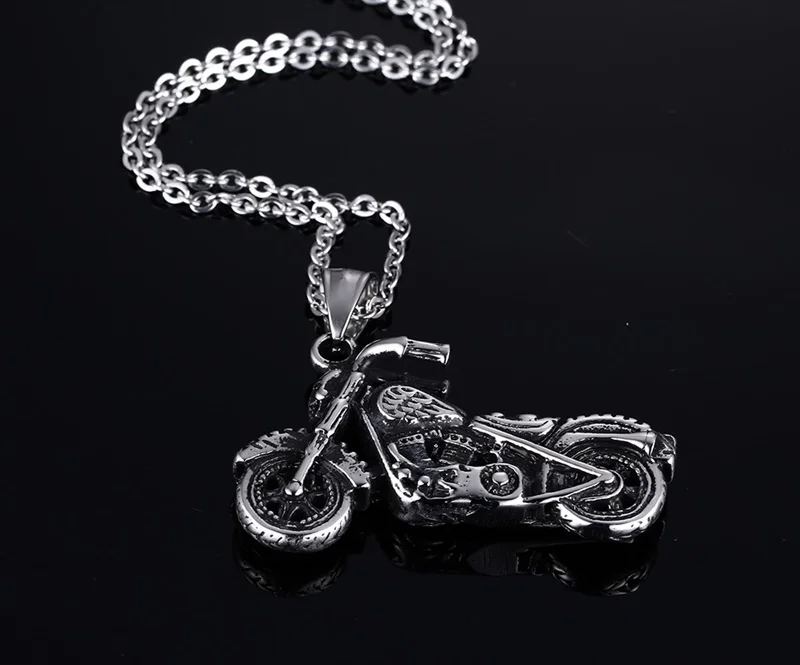 Vnox Для Мужчин's Ghost Rider рок Панк ожерелья Подвески модные Нержавеющая сталь
