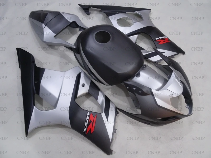 GSX R 1000 2004 Обтекатели для Suzuki GSXR1000 2003 K3 матовые Серебристые черные обтекатели GSXR 03