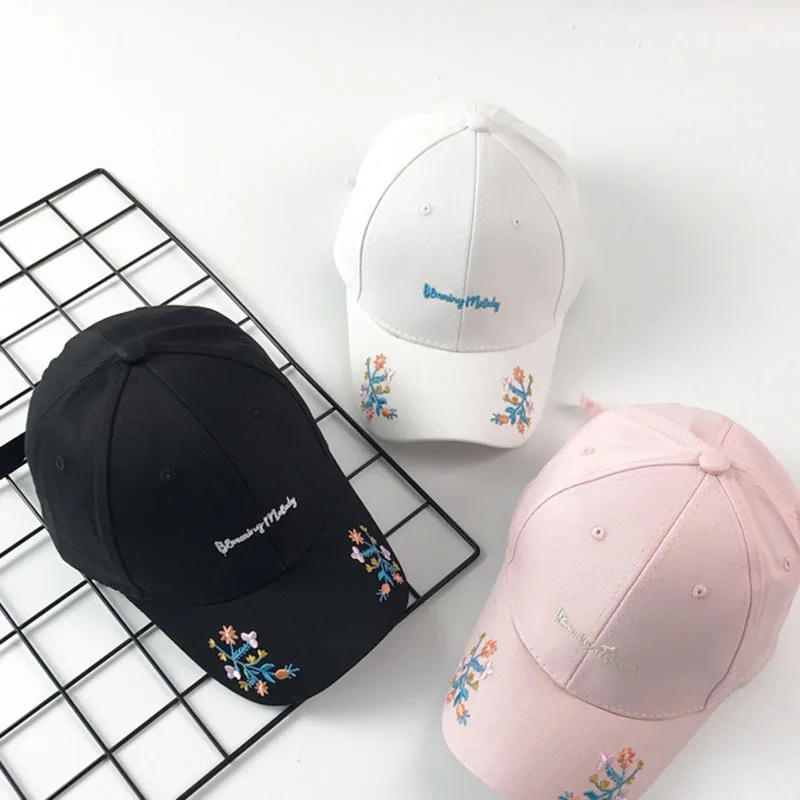 Vancol 2017 цветочный симметричные Вышивка Snapback Hat акриловых Для мужчин женщин пара