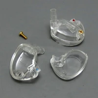 transparent diy repair earphone house shellscrew for shure se535 se425 se315 se215 earphone for 8mm 10mm headphone unit
