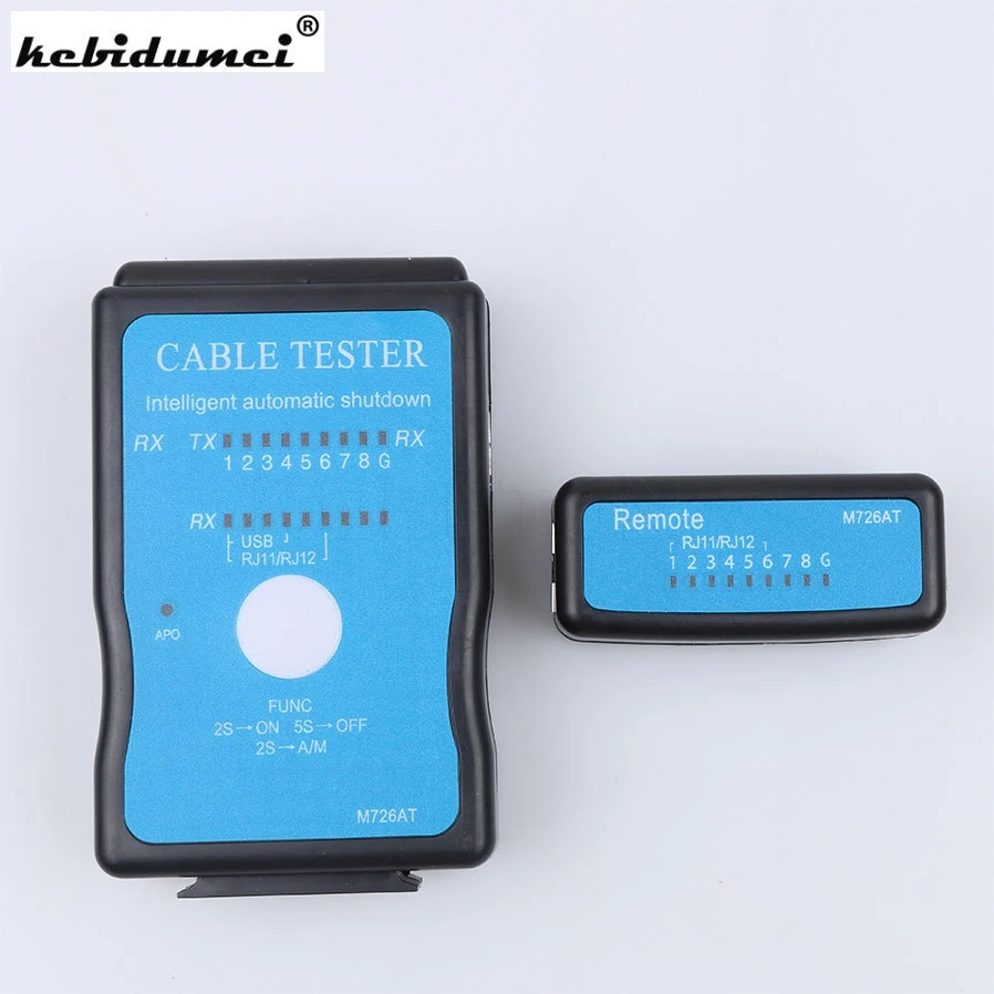 Кабельный тестер kebidumei USB для сетевых кабелей RJ45 RJ11 RJ12 CAT5 CAT5e|cable tester rj45 rj11|cable rj45network