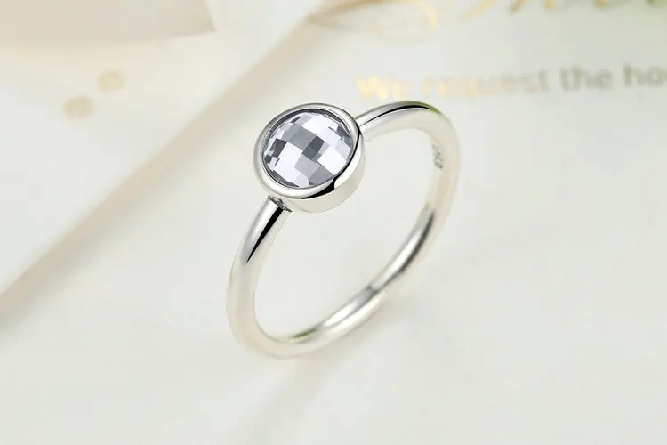 Кристалл от Swarovskis простой личности унисекс кольцо Европейская мода ювелирные изделия кольцо для женщин и мужчин в качестве подарка