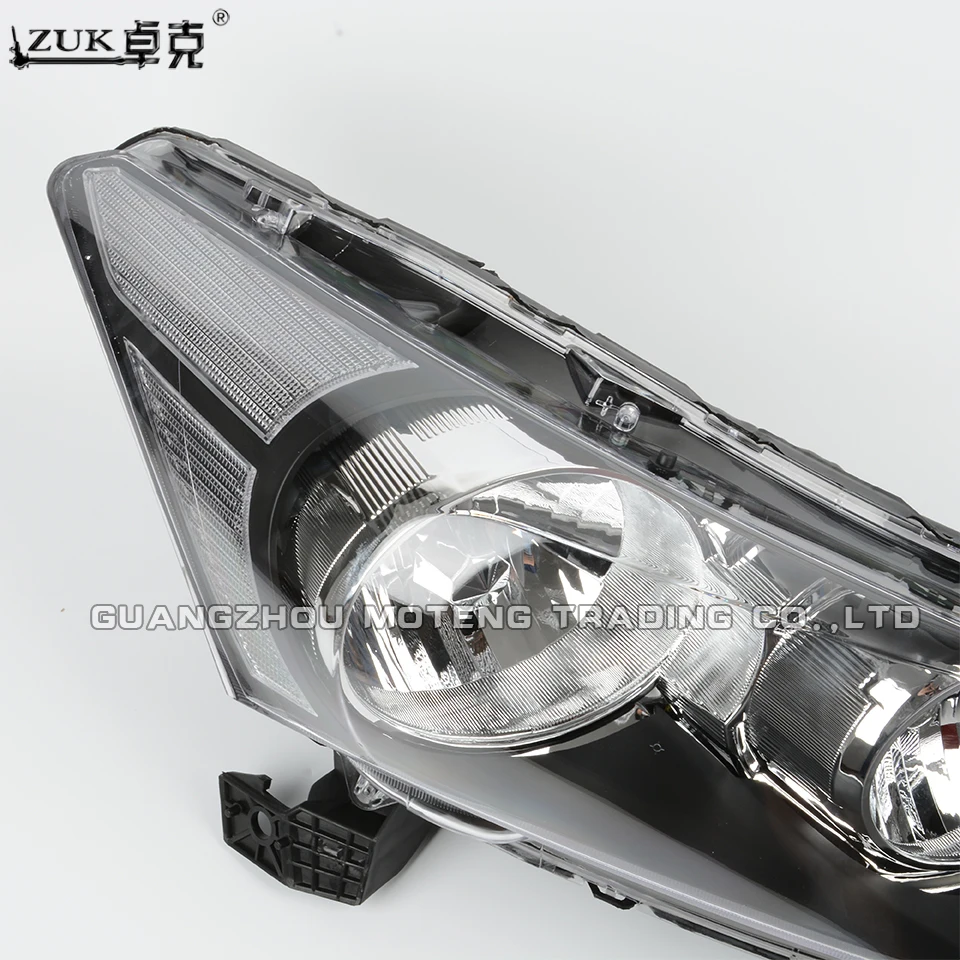 ZUK хорошее левый и правый фары головного света лампы для HONDA ACCORD CP1 CP2 CP3 2008 2009 2010 2011 2012 2013 HID галогенные лампы
