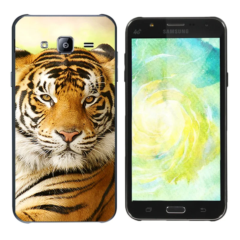 Soft Case for Samsung J7 2015 TPU Silicon Back Cover Phone Cases J700H J700F J700 Expression Printing Bag |