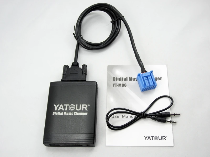 Yatour YT M06 Автомобилей digital music changer Для Honda Accord Civic CRV Fit Jazz Odyssey 1998 2004 USB адаптер SD AUX BT