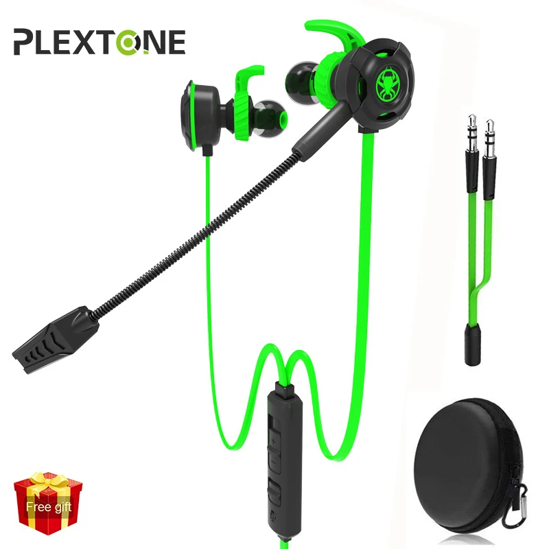 PLEXTONE G30 Проводные Игровые наушники для компьютера с регулируемым микрофоном в