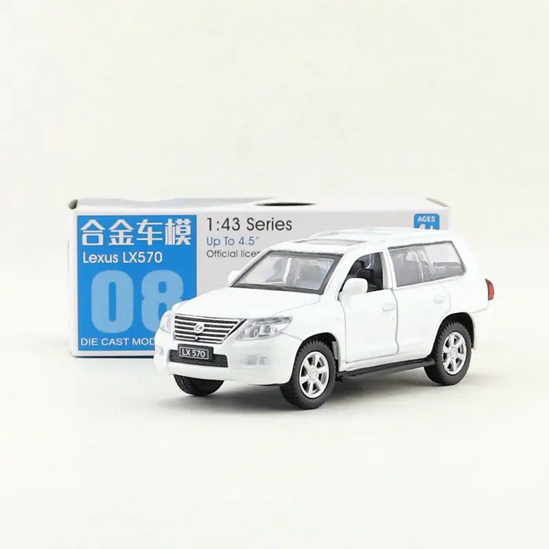 Бесплатная доставка/литая металлическая игрушка модель/Масштаб 1:46 Lexus LX570
