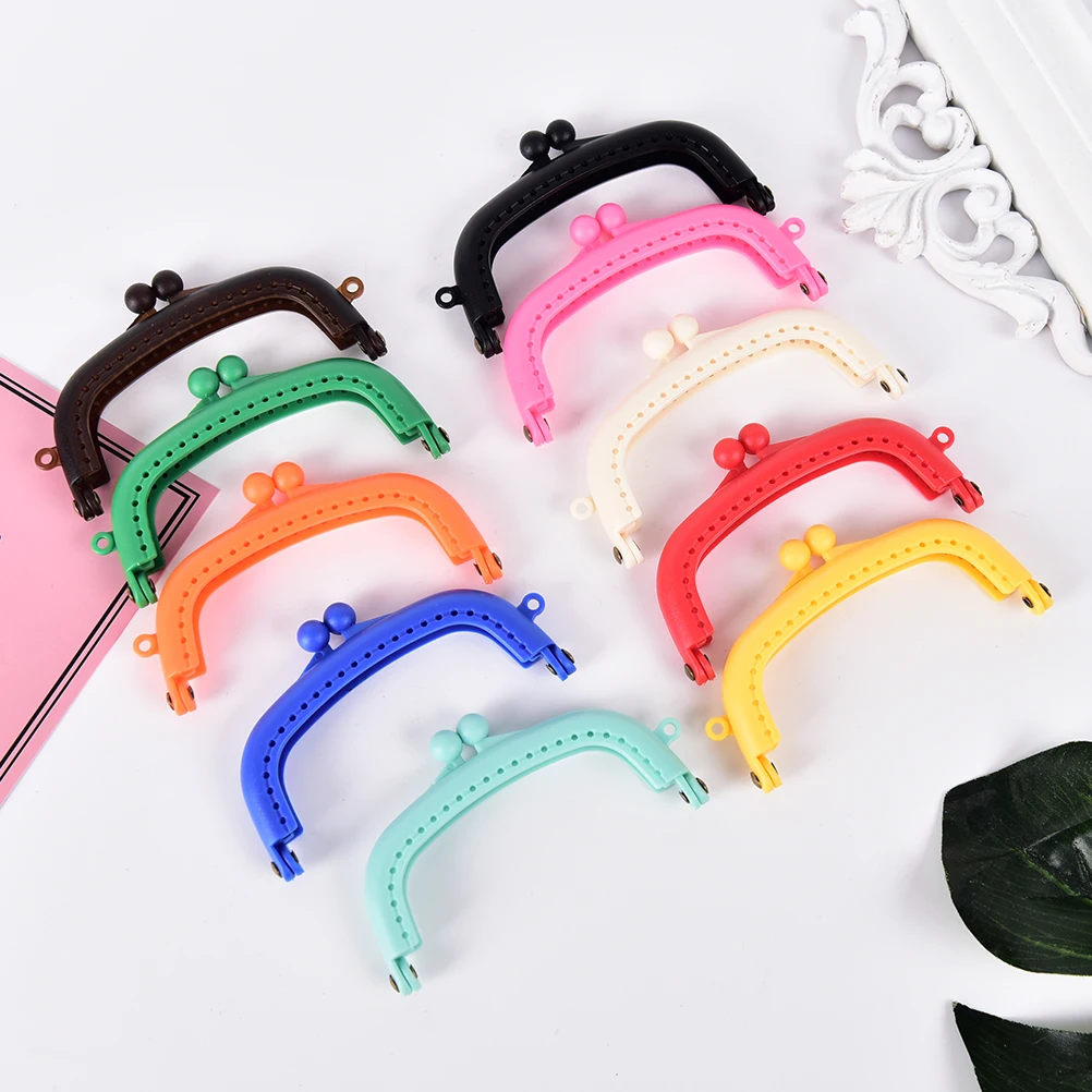 

Purse Frame Handle for Clutch Bag Handbag Accessories Making Kiss Clasp Lock For Bags Parts