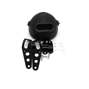 1 pcs balck housing 5-3/4 дюймов светодиодный светильник лампы H/L проекционный головной светильник с 5,75 дюймов ведро фары оболочки для мотоцикла Sportster XL 883 - Цвет: 1 pcs balck housing