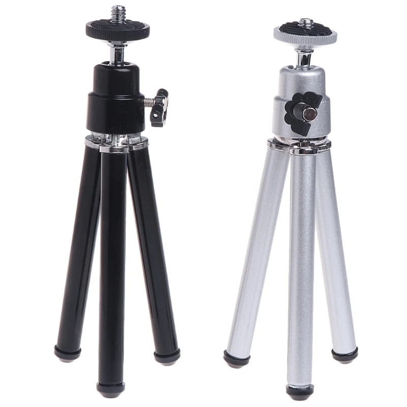 OOTDTY Super Mini Laser Level Tripod for 1/4 Adapter Holder Metal Aluminum | Инструменты