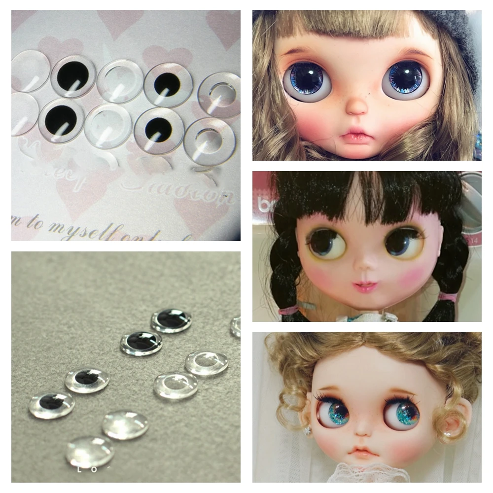 5 парт/лот Blyth кукольные глаза акриловый Ученик Для Custom 14 мм для кукол