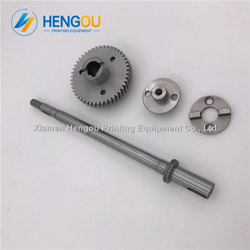 2 комплекта Hengoucn SM52 PM52 зубчатый Вал Шестерня G2.030.201 R2.030.207 MV.101.755/02 MV.022.730/01 материал
