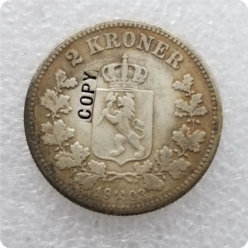 1878-1903 Норвегия 2 kroner-Оскар II копия монет | Дом и сад
