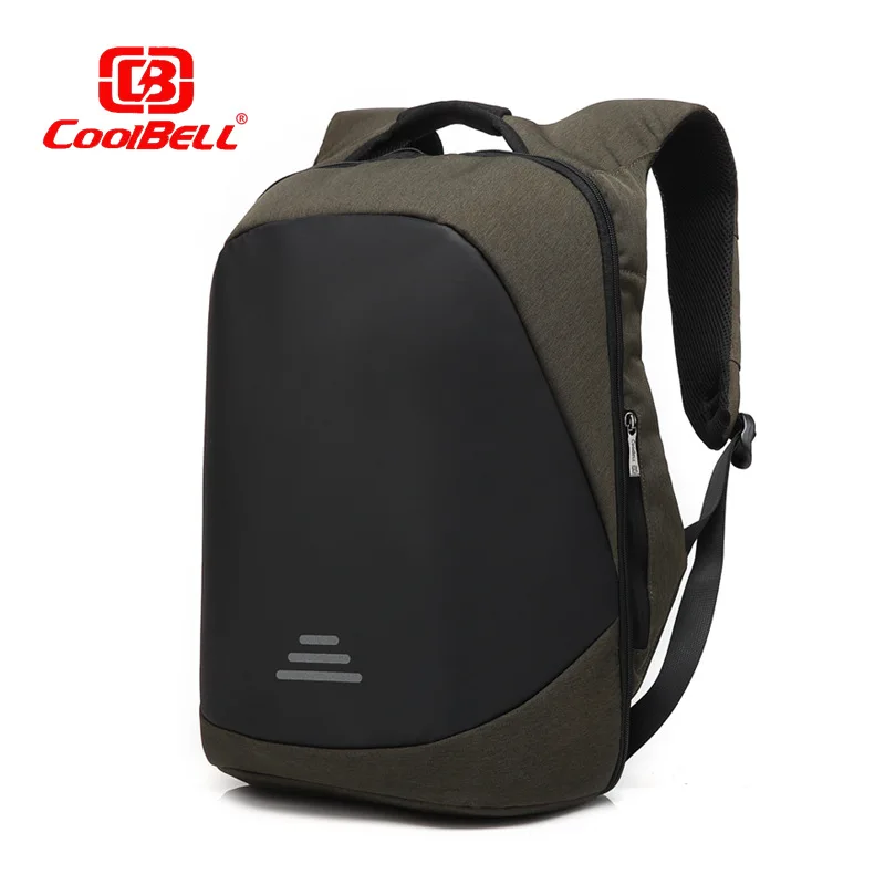 Coolbell рюкзак с защитой от кражи для 15," 17,3" ноутбука, компьютера, сумка для ноутбука, водонепроницаемая сумка для бизнеса, студентов, Повседневная сумка