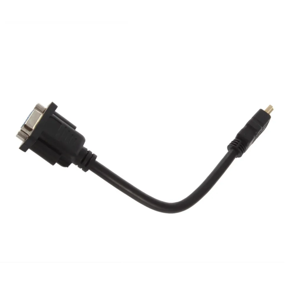 Высокое качество Горячая продажа HDMI папа к VGA D SUB 15 контактов Женский видео AV