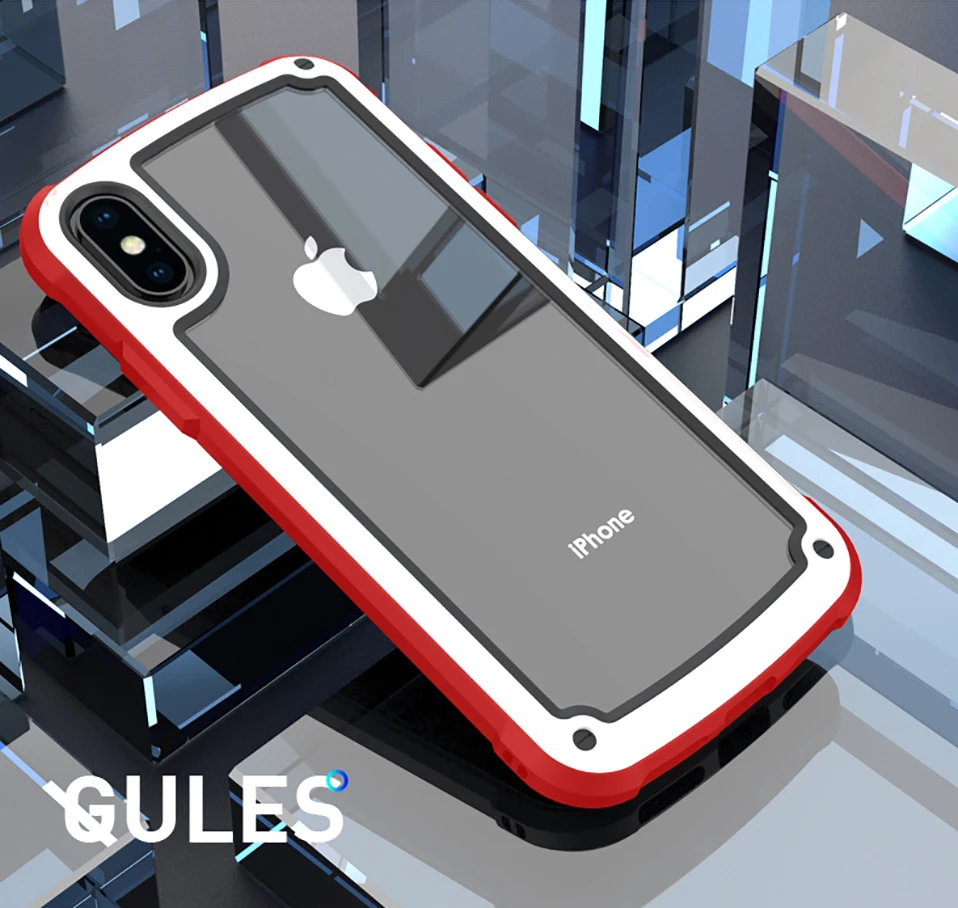 360 градусов полный противоударный чехол для iPhone 6 6S 7 8 Plus Роскошный Жесткий PC+ TPU чехол для iPhone X XR XS Max Coque Capas