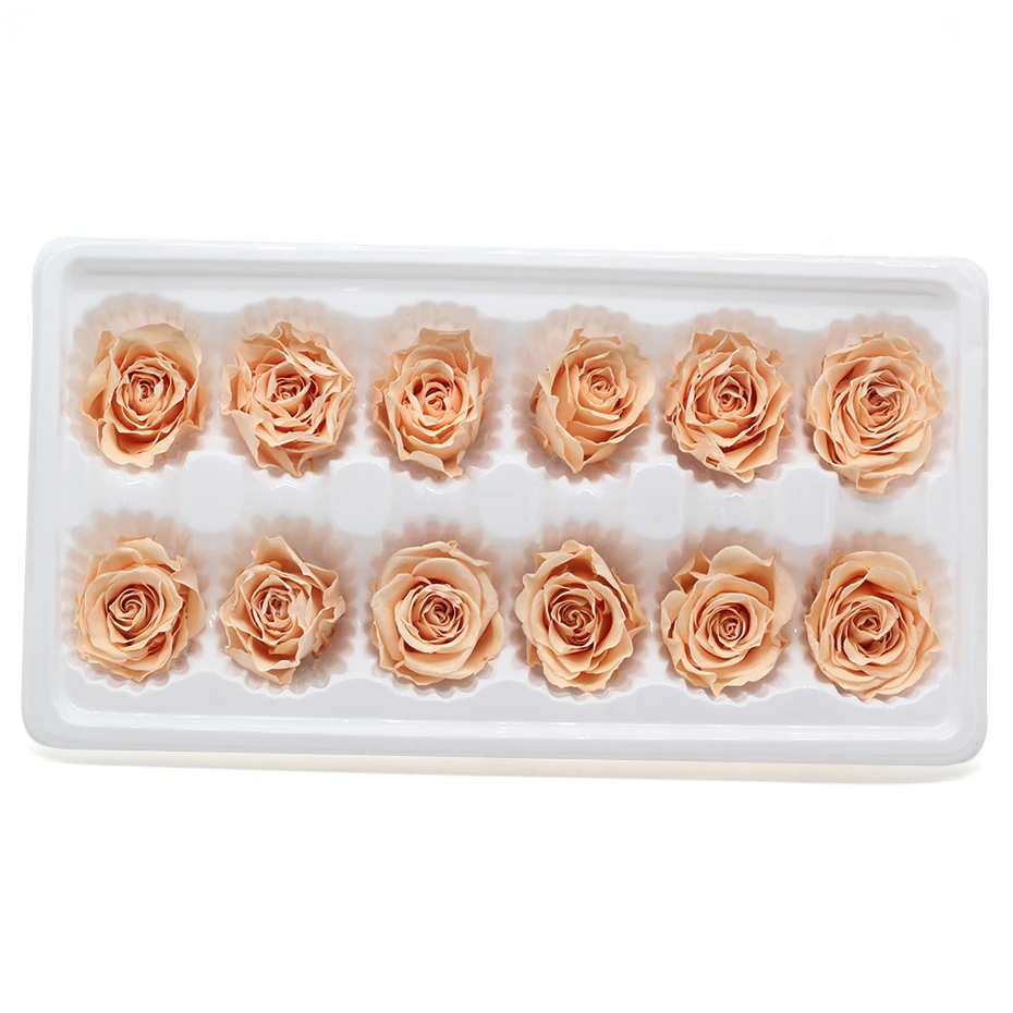 Настоящая Роза Eternelle Doos Natuurlijke Bewaard Bloem Rose 3-4 см Onsterfelijke Rose Valentijnsdag Gift Fleur Eternelle