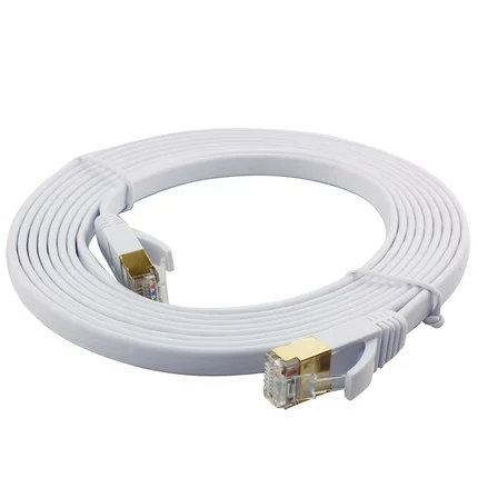 Сетевой кабель LNYUELEC CAT.7 10 м 15 20 30 RJ45 плоский сетевой Ethernet LAN для маршрутизатора