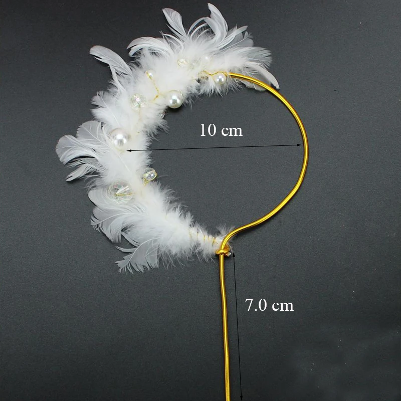 

4pcs/set Event Birthday Wedding Cake Decoration Wing angels Feather Baking Decoration Cake Topper Birthday Party Decoration
