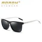 Солнцезащитные очки AORON TR90 Мужские поляризационные, алюминиевые солнечные аксессуары, для вождения, 6108