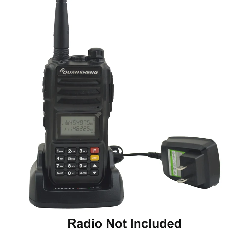 Desktop Charger W/ AC Adapter for Quansheng TG-UV2plus Portable Two-way Radio | Рации