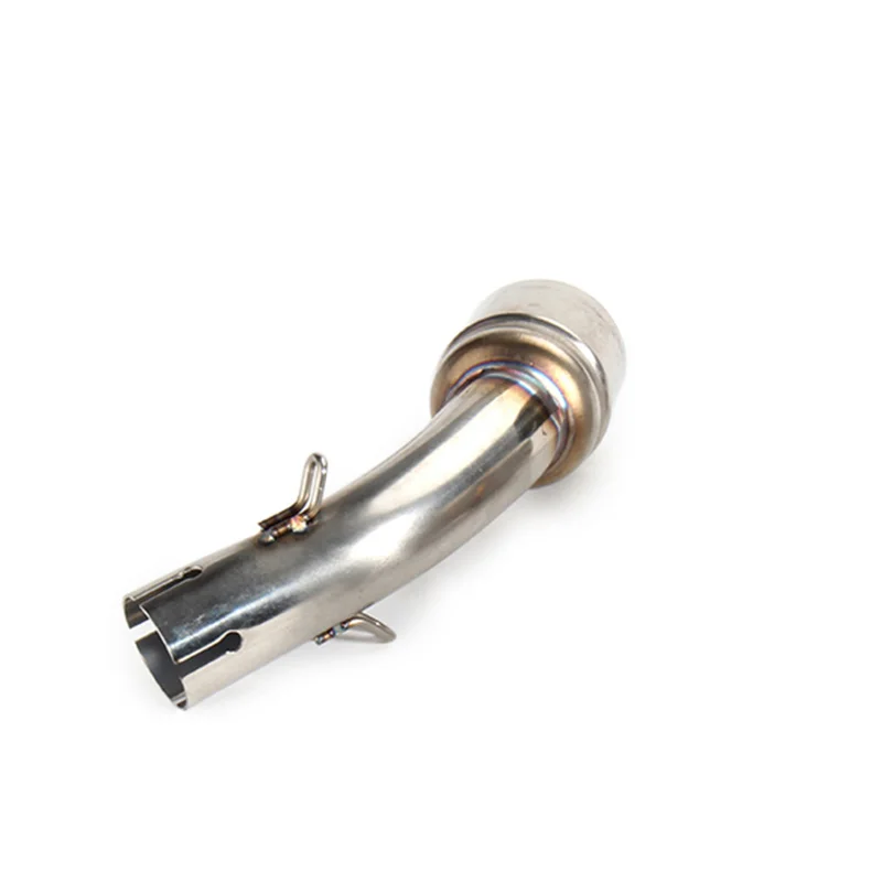 R3 R25 Motorcycle Middle Exhaust pipe For YAMAHA YZF R30 2015 2016 Bike Racing Motorbike Modified Scooter Muffler | Автомобили и