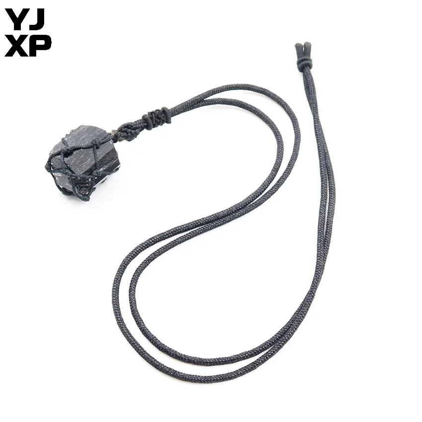 YJXP 1 шт. черная конопляная обернутая искусственная ткань необычная подвеска