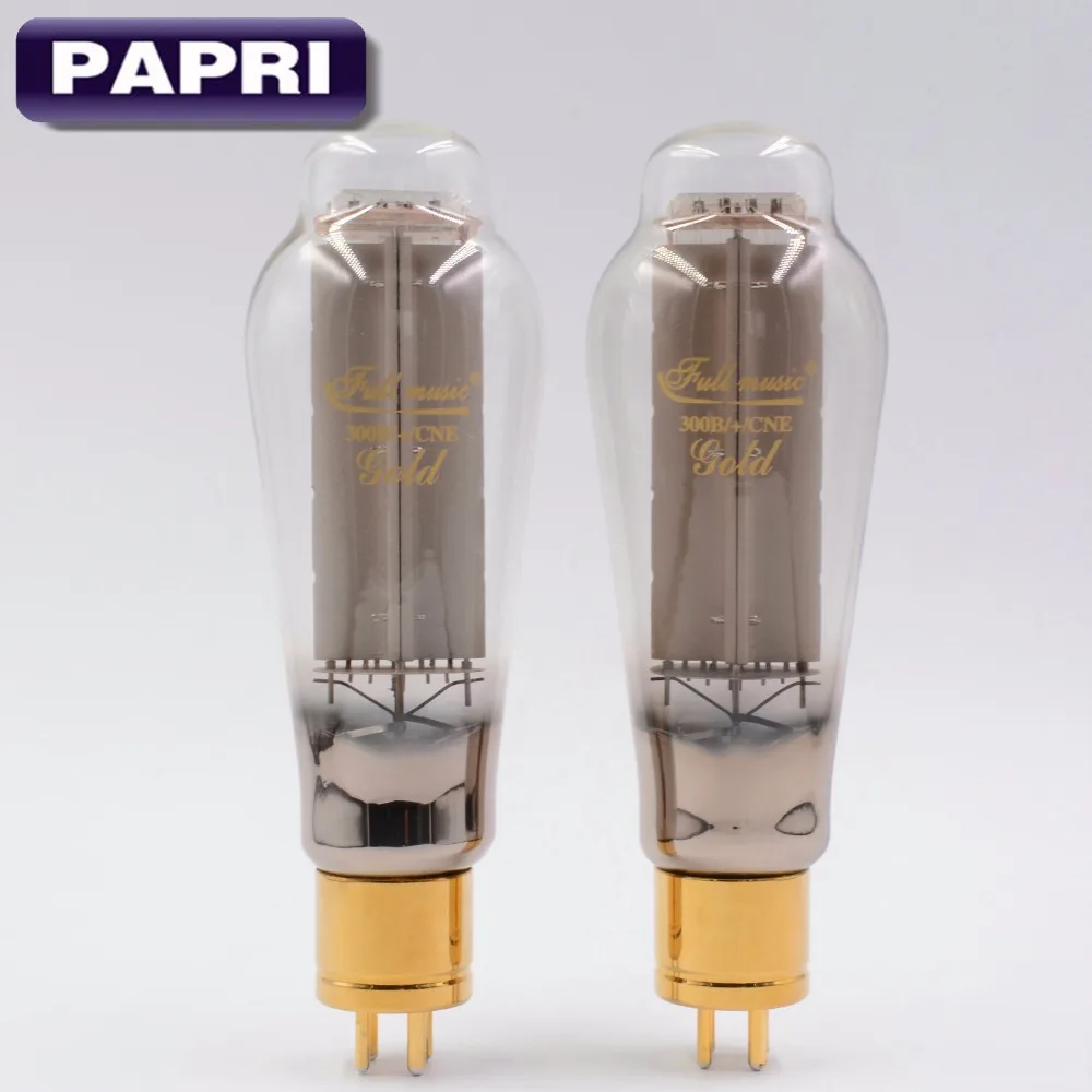 

PAPRI Valve Preamplifier TJ FULLMUSIC 300B/+/CNE Gold Vintage Vacuum Tube Replacement Factory Matched Pair 1PAIR