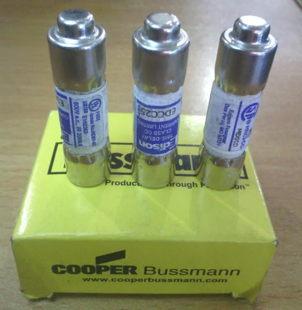 

EDCC2.5 original authentic American Edison 10*38 delay fuse / fuse 2.5A600V