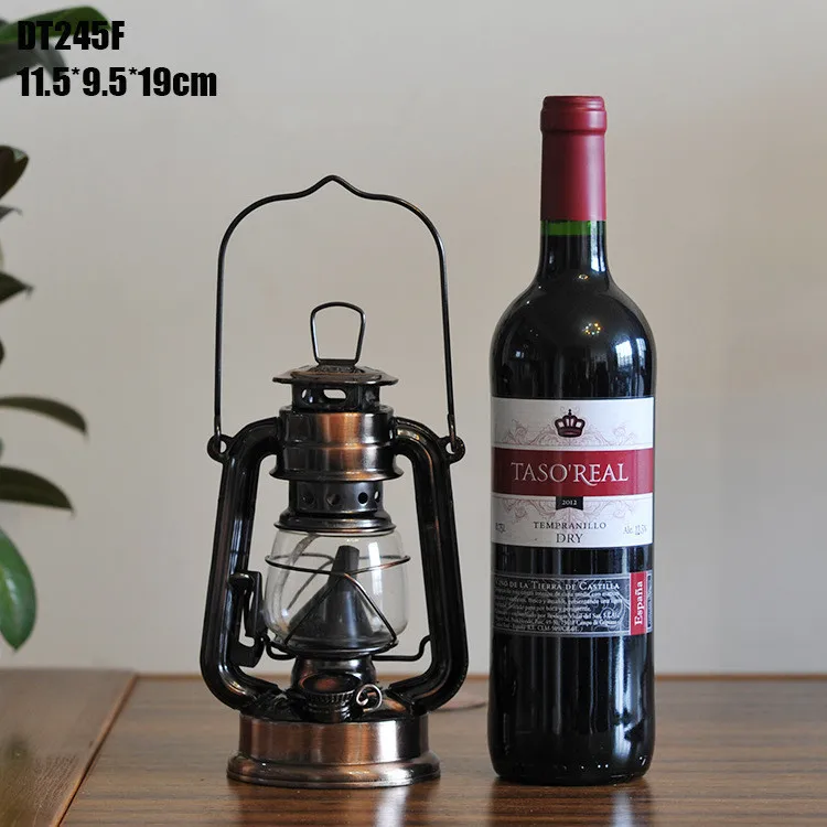 Средиземноморский стиль Фонарь Бронзовая масляная лампа предметы интерьера