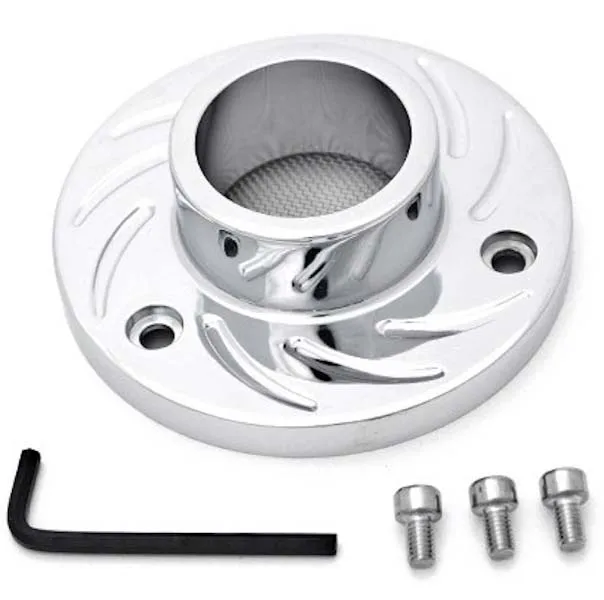 Абсолютно новый 100% ATV глушитель с наконечником мощности полированный хром для