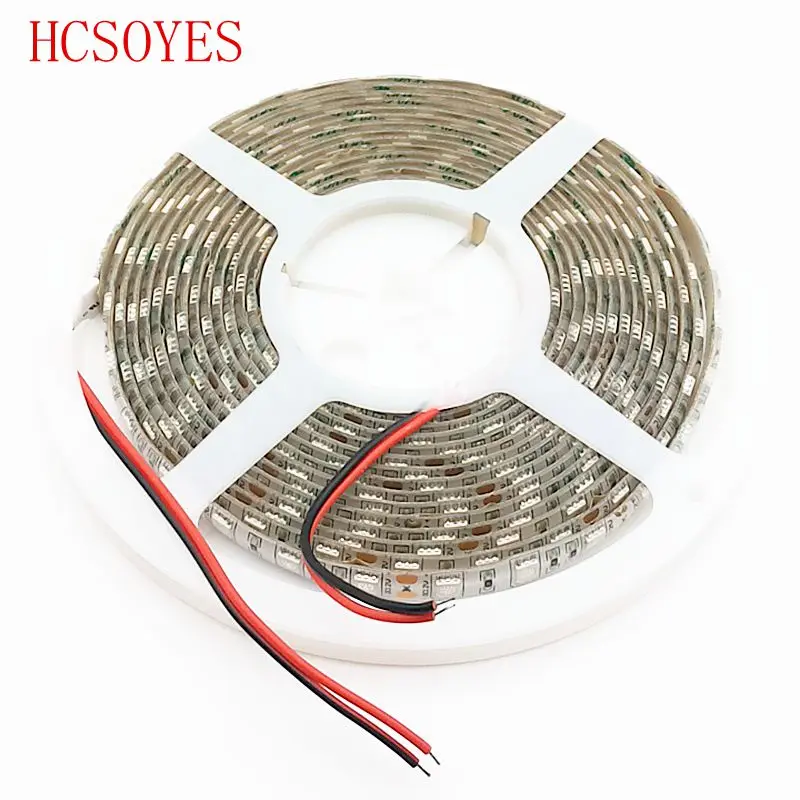 5 м/rolls12v 5050 60 светодиодный s/M УФ водонепроницаемый ультра фиолетовый 395 405nm ip30