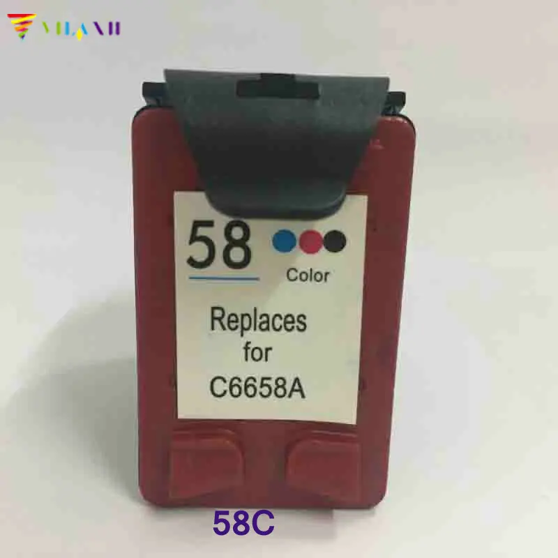 Сменный картридж Vilaxh для hp 58 совместимый с DeskJet 3620 в 3650 3653 3658 F380 F388 F390 PSC 1350 1350xi 1355|ink