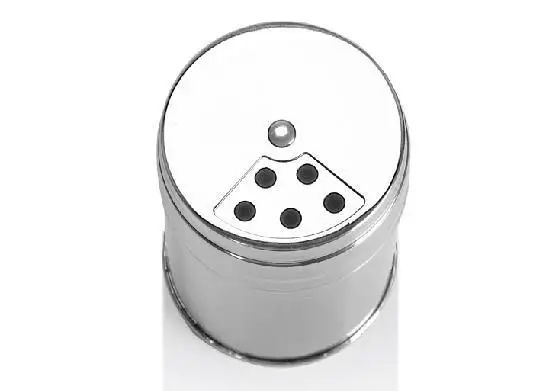 Cruet нержавеющая сталь шейкер для соли и перца контейнер специй из нержавеющей