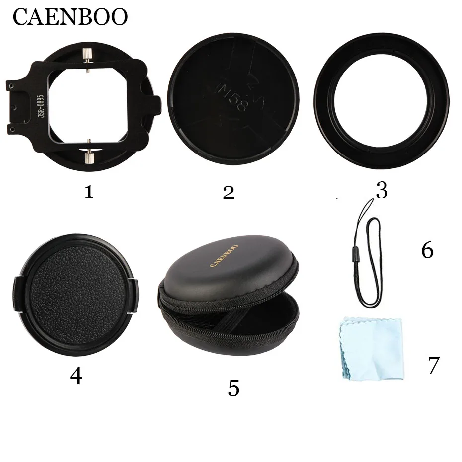Фильтры для объектива экшн камеры CAENBOO Go Pro Hero 5 3 Круговой Фильтр макросъемки GoPro