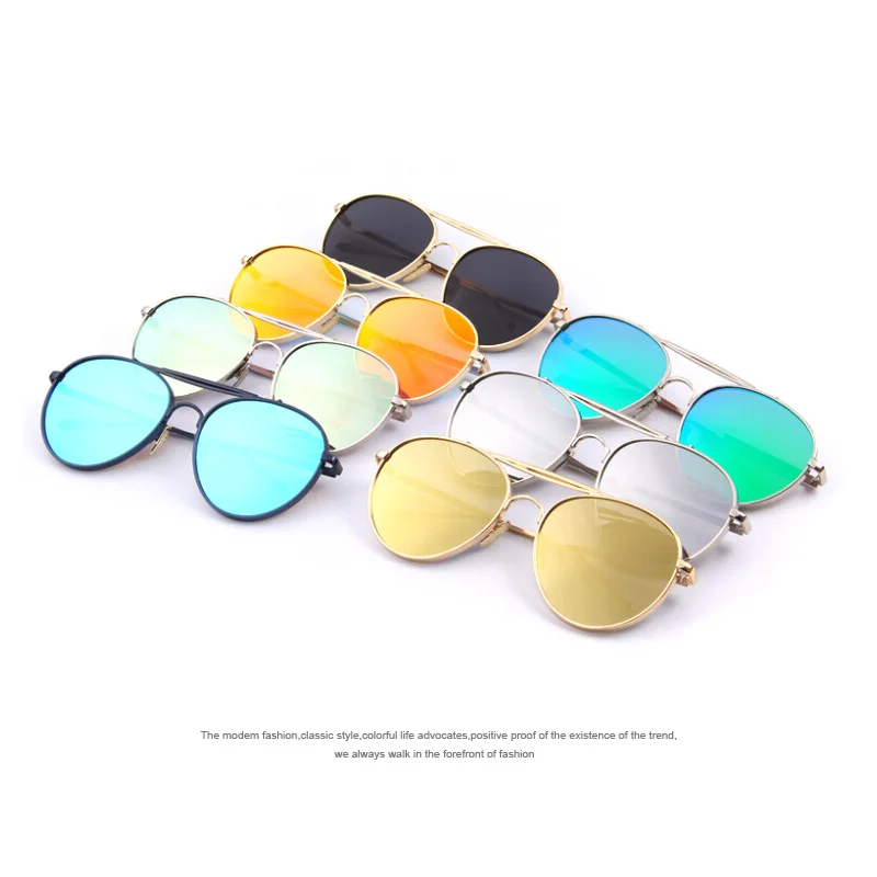 Fashion Women Double Bridge Sunglasses Classic Retro Shades Brand Designer Unisex UV400 | Аксессуары для одежды