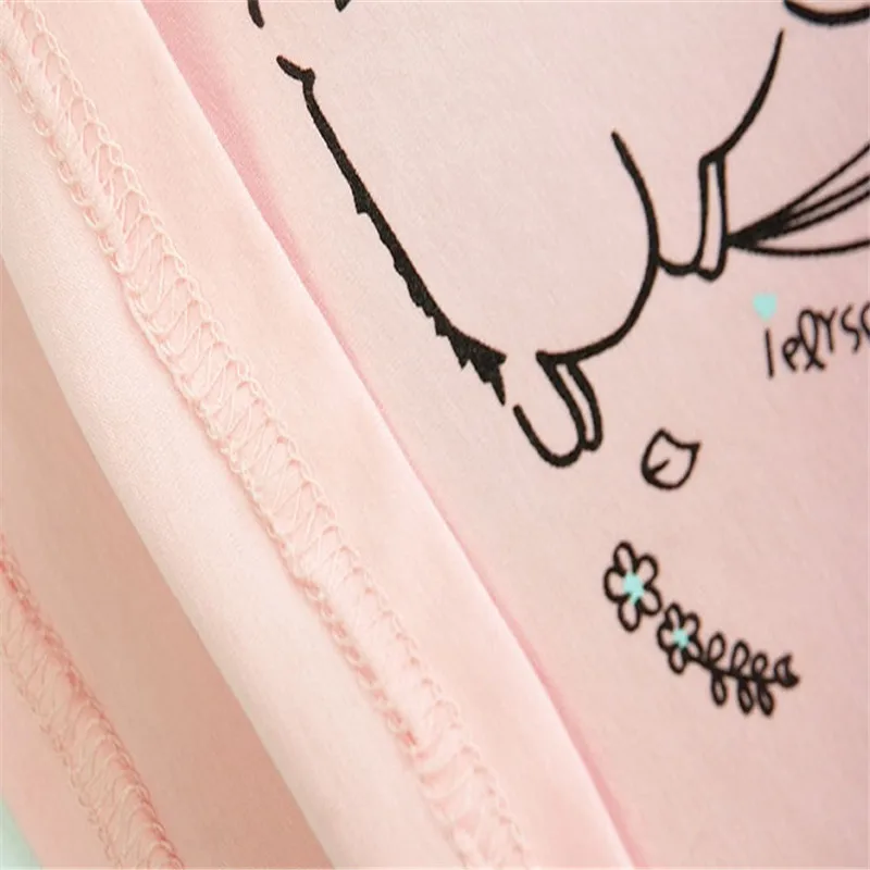 

Lawadka Rabbit Balloon Pattern Sport Baby Girls Boys t-shirt Short Sleeve t-shirts for Girls Cotton Children Clothes