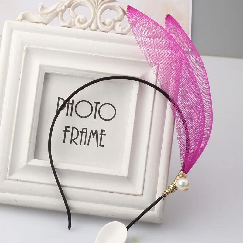 Диадема из сетчатого материала для девочек MISM высокого качества, ручной работы, солидные аксессуары, изысканное украшение для вечеринки.