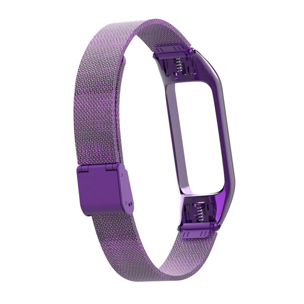 Для Xiaomi Mi Band 3 часы Миланская Магнитная Петля ремешок на запястье металлический