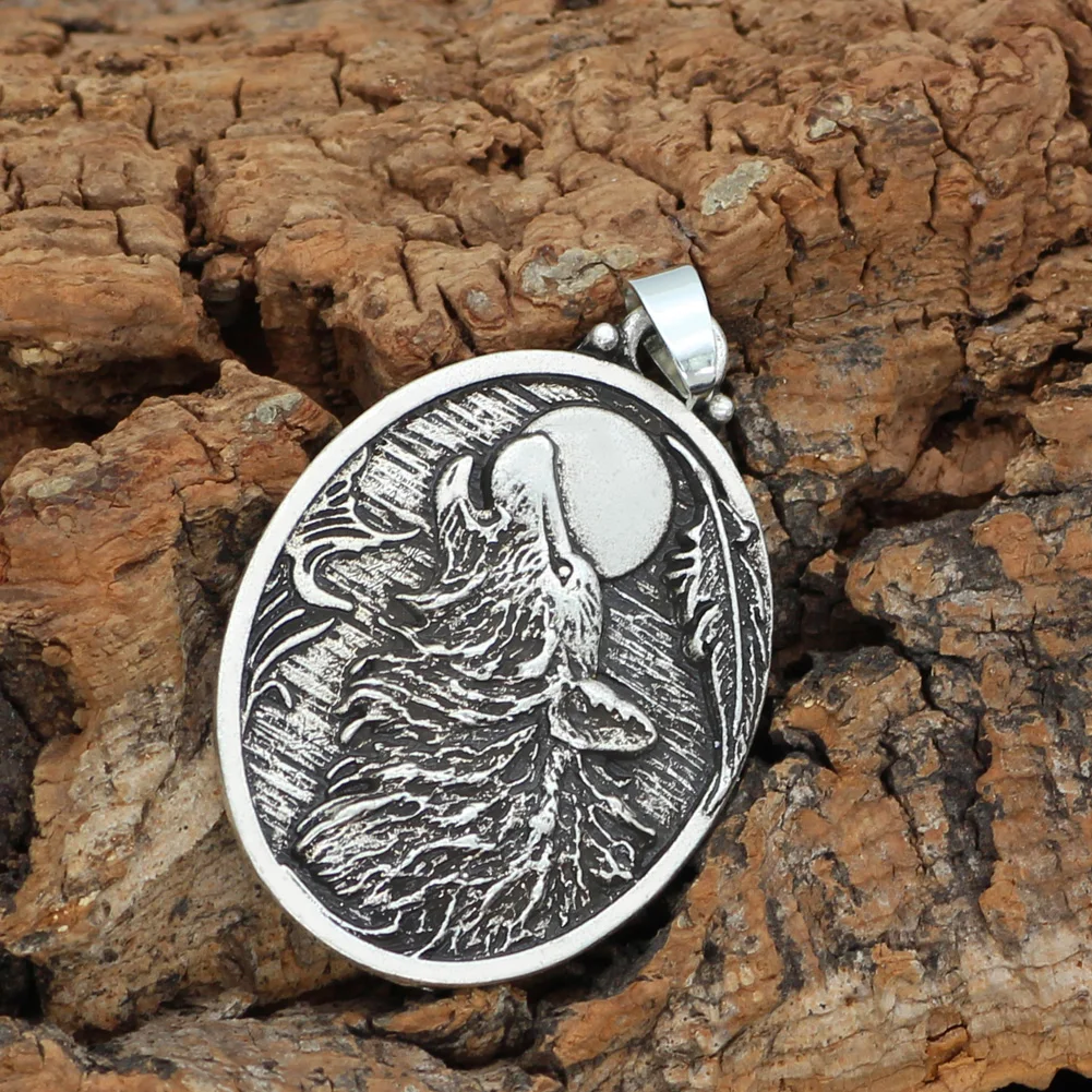 Норвежский викинг odin волк амулет кулон ожерелье|Ожерелья с подвеской| |