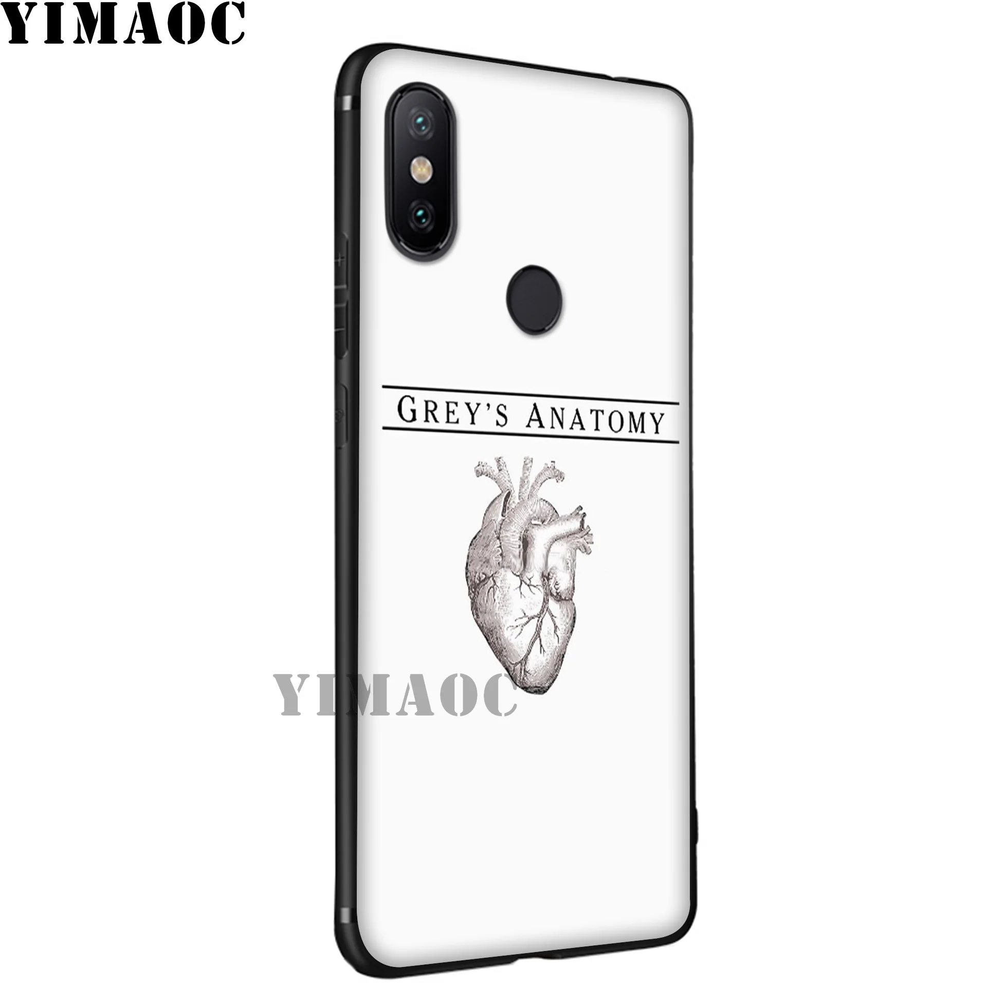 YIMAOC серый анатомический ТВ-шоу Мягкий силиконовый чехол для Xiaomi Redmi 7A Note 7 6 6A 5 4 4X 4A
