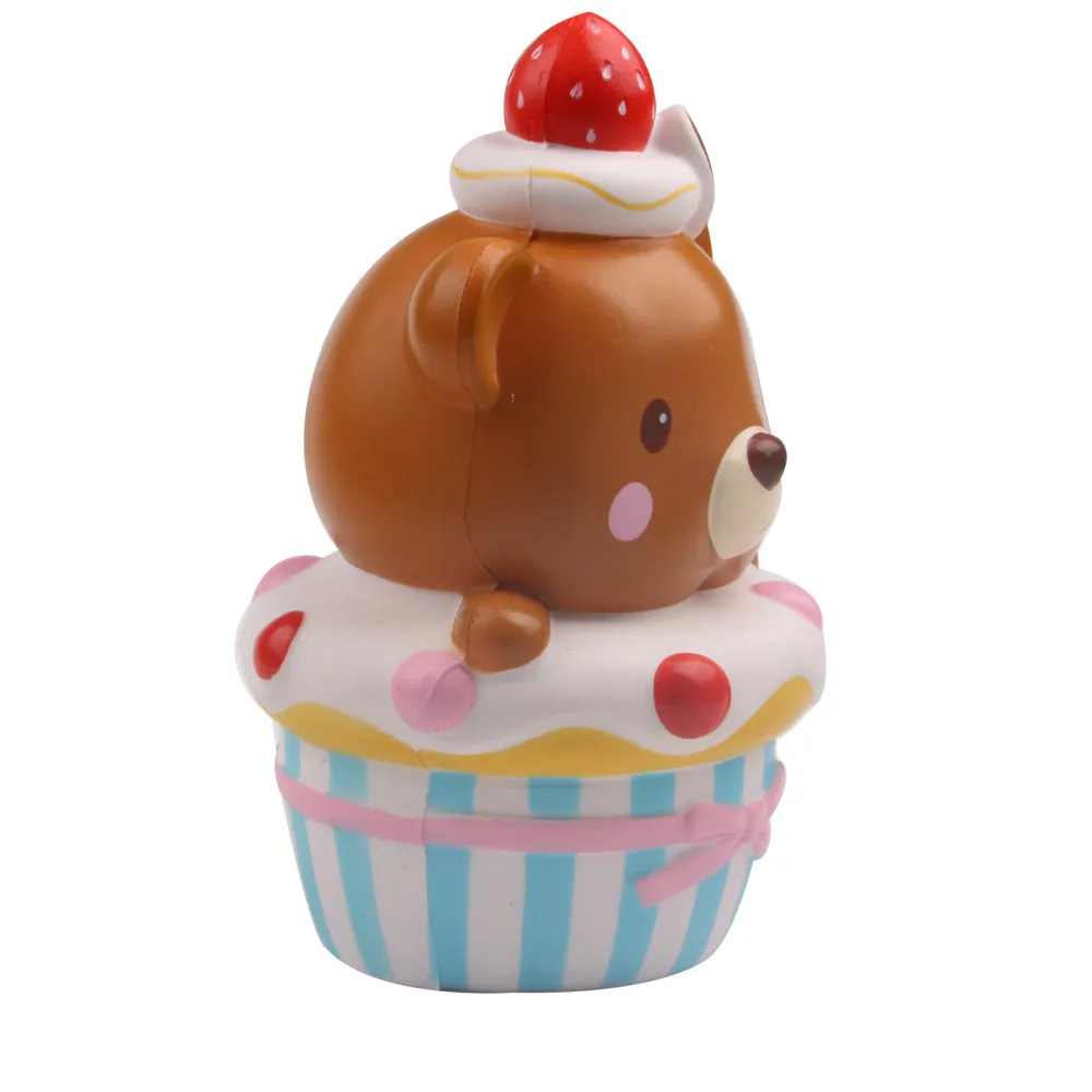 Squishies очаровательные медвежьи медленно Восстанавливающий форму крем