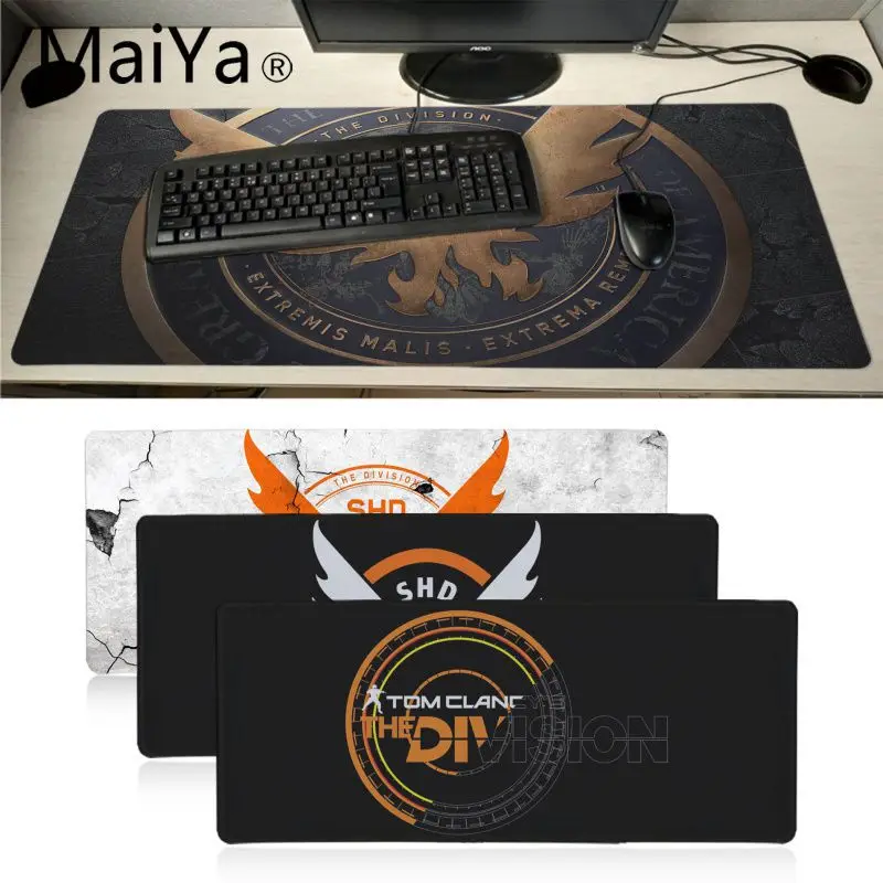 

Maiyaca the division SHD Mouse Durable Desktop Mousepad 700*300mm gaming mouse pad Speed Keyboard Mouse mat Laptop PC desk pad
