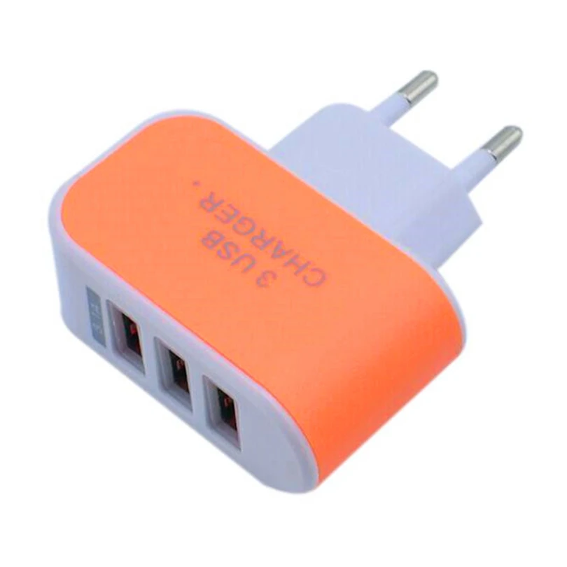 15,5 W 3 портов AC USB Зарядное устройство для S6 розетки ЕС 5В 3.1A стены дома для путешествий, походная телефон Зарядное устройство для iPad/iPhone/huawei/samsung s30