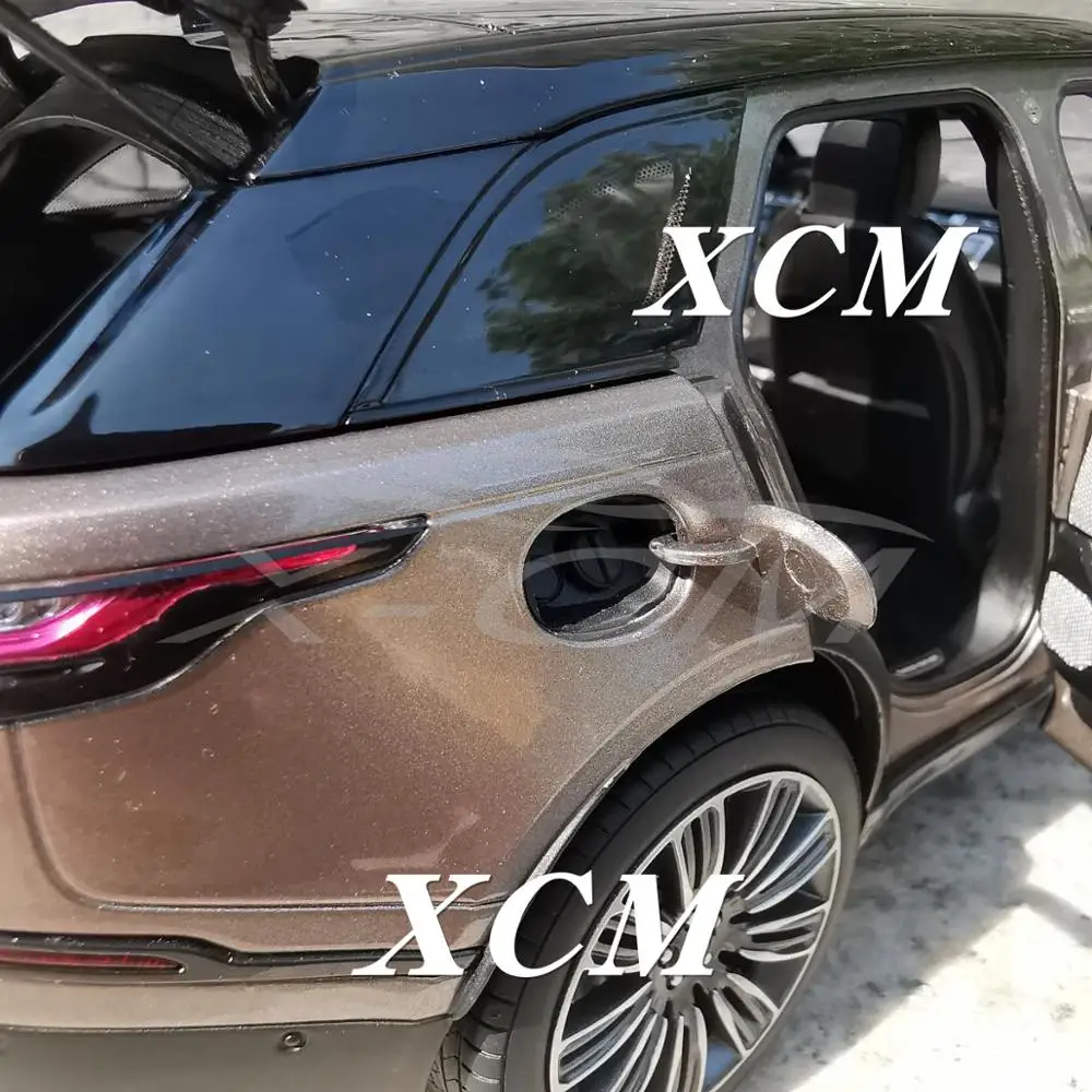 Литая модель автомобиля для LCD Velar 1:18 (бронзовый/коричневый) + небольшой