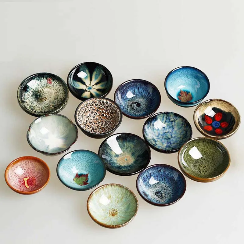 Кун фу &quotЧай чашки набор кракелюрная глазурь 30 мл для путешествий в китайском