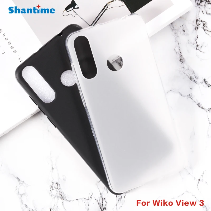 Для Wiko View 3 гелевый силиконовый защитный чехол для телефона Wiko View 3 мягкий чехол из ТПУ