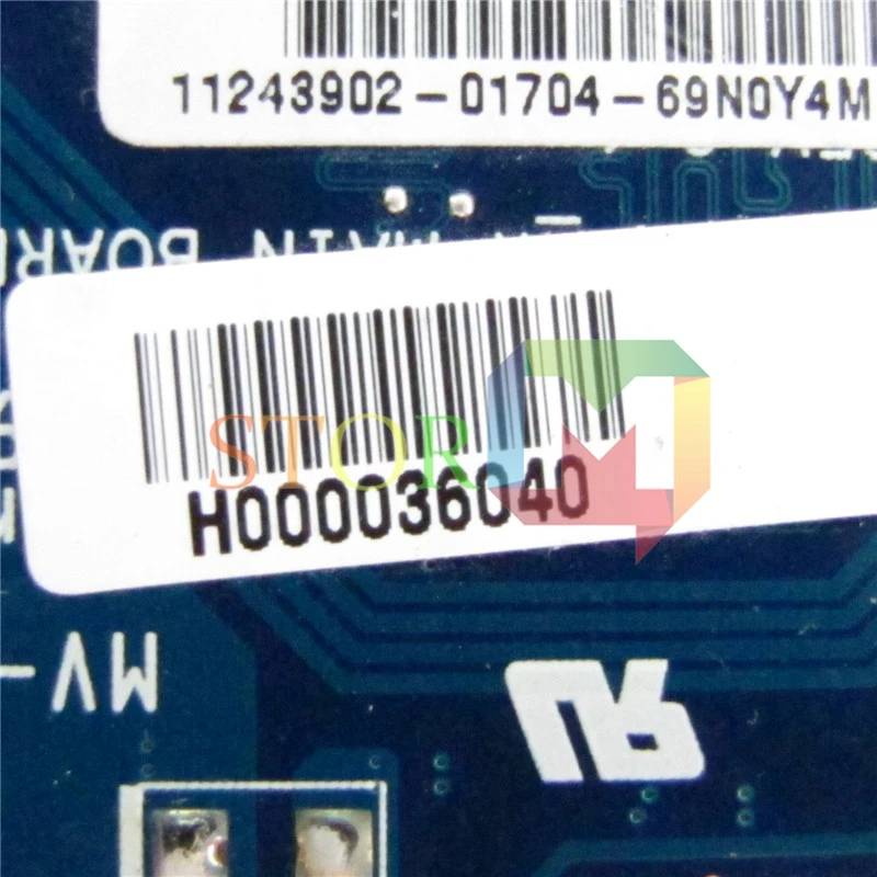 NOKOTION для Toshiba Satellite C670 L750 L755 материнская плата для ноутбука h000036040 HM55 DDR3