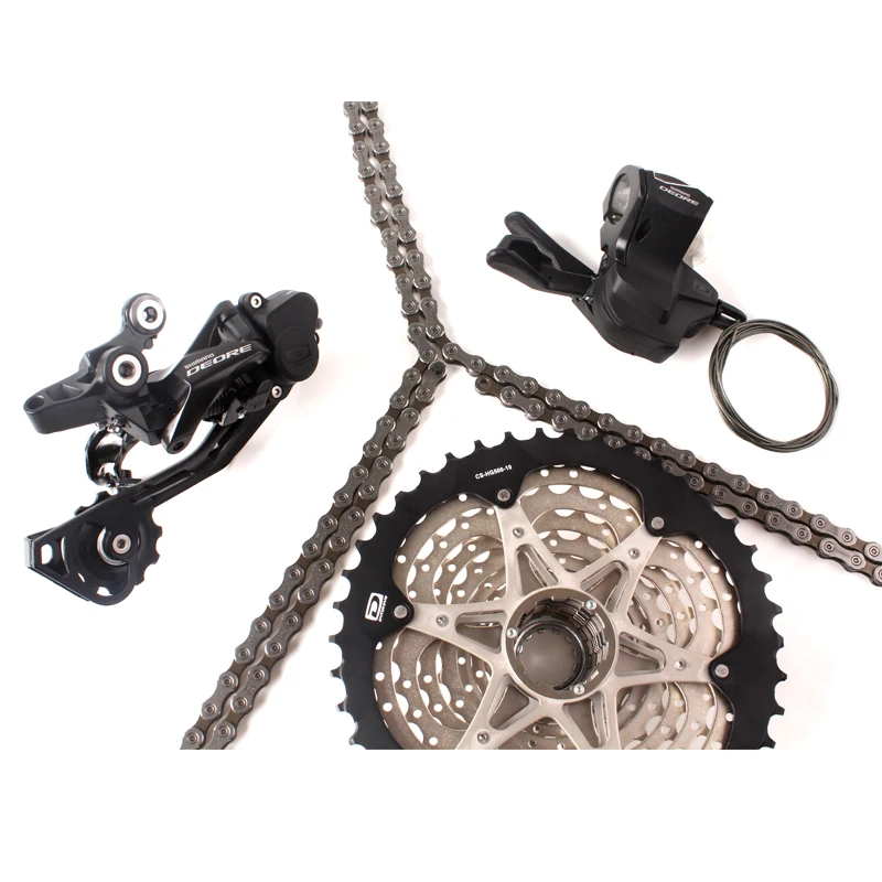 SHIMANO DEORE M6000 1x10 10S speed 11-42T комплект включает рычаг переключения передач и задний переключатель и кассету и цепь