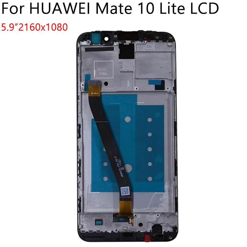 5," для HUAWEI Mate 10 Lite RNE L21 L22 L23 ЖК-дисплей с сенсорным экраном дигитайзер в сборе с рамкой для HUAWEI Nova 2i lcd